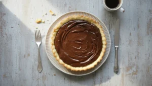 Torta de chocolate simples – Passo 9