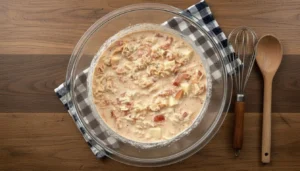 Torta de frango com tapioca – Passo 4