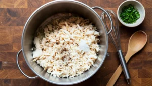 Torta de frango cremosa com requeijão – Passo 2