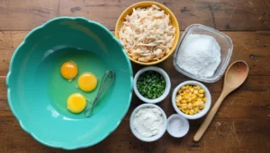 Torta de frango cremosa simples – Passo 3