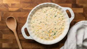 Torta de frango cremosa simples – Passo 5