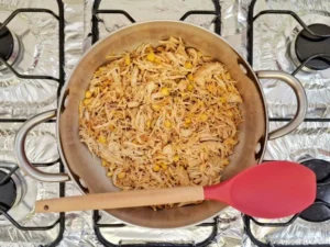 Torta de frango de liquidificador da vovó – Passo 3 (original)