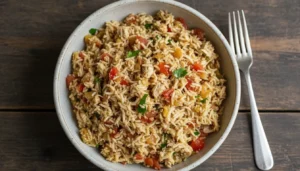 Torta de frango de liquidificador simples – Passo 5