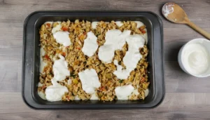 Torta de frango de liquidificador simples – Passo 7