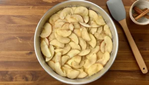 Torta de maçã na air fryer – Passo 7