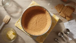 Torta de maracujá com chocolate simples – Passo 3