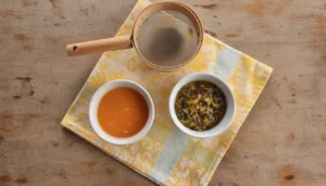 Torta de maracujá com chocolate simples – Passo 4