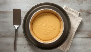 Torta de maracujá com chocolate simples – Passo 5