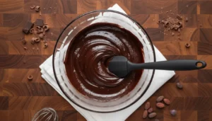 Torta de maracujá com chocolate simples – Passo 6