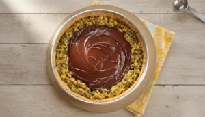 Torta de maracujá com chocolate simples – Passo 7