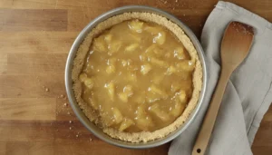 Torta gelada de abacaxi e chocolate – Passo 6