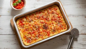 Torta salgada de liquidificador fofinha – Passo 6