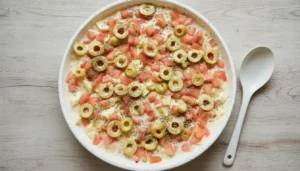 Torta salgada de liquidificador rápida – Passo 4