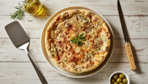 Torta salgada de liquidificador rápida – Passo 7