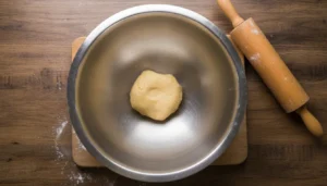 Tortelete de leite condensado na air fryer – Passo 2