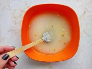 Arroz de micro-ondas – Passo 4 (original)