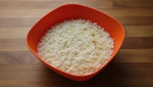 Arroz de micro-ondas – Passo 5
