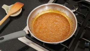 Banana flambada – Passo 3