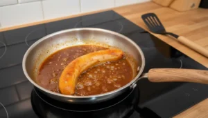 Banana flambada – Passo 5