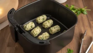 Bolinho de arroz na air fryer – Passo 5