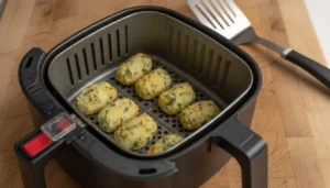 Bolinho de arroz na air fryer – Passo 6