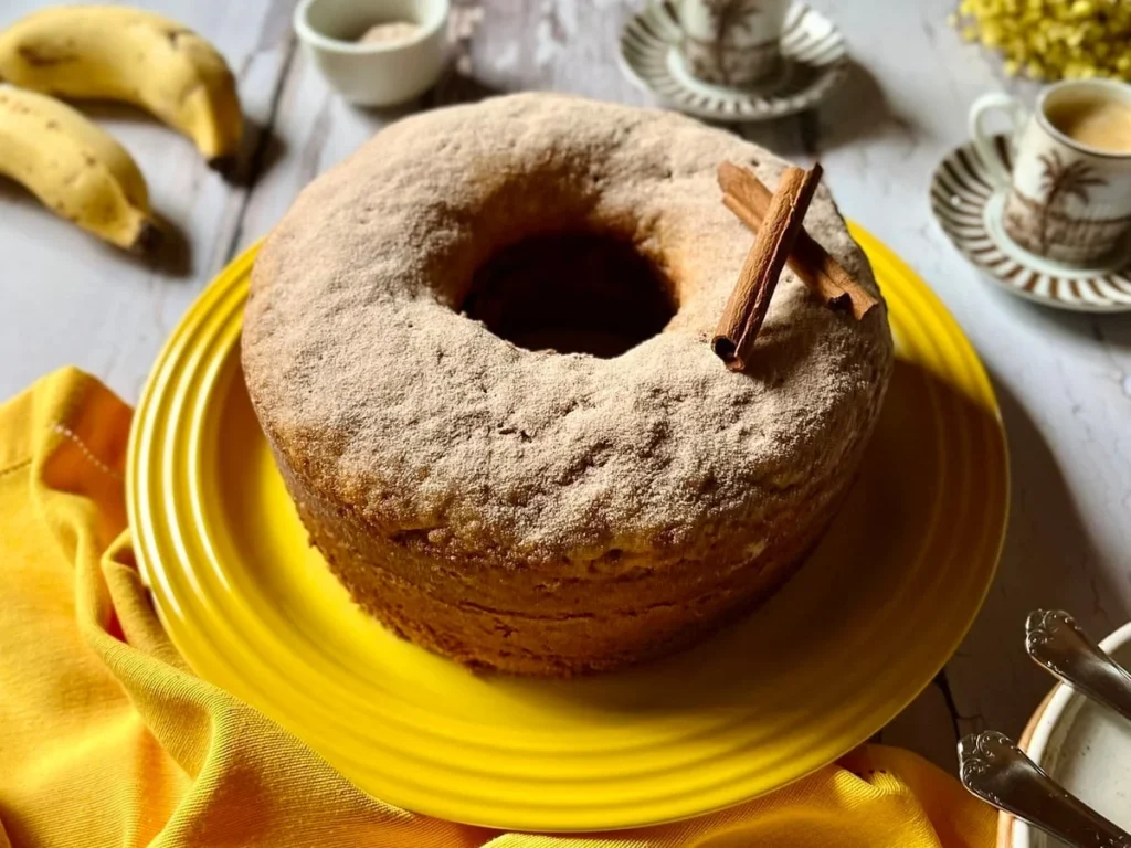 Bolo de banana com canela – Destaque (original)