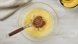 Bolo de banana com canela – Passo 2