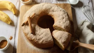 Bolo de banana com canela – Passo 5