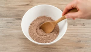 Bolo de caneca de chocolate – Passo 2