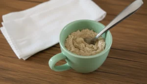 Bolo de caneca de coco fit – Passo 3