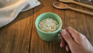 Bolo de caneca de coco fit – Passo 4