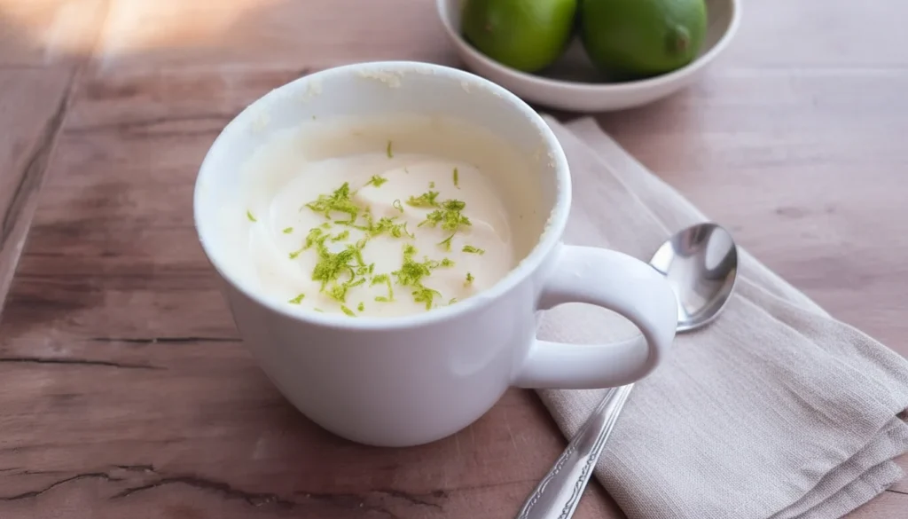 Bolo de caneca de limão – Destaque
