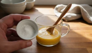 Bolo de caneca fit de fubá com coco – Passo 4