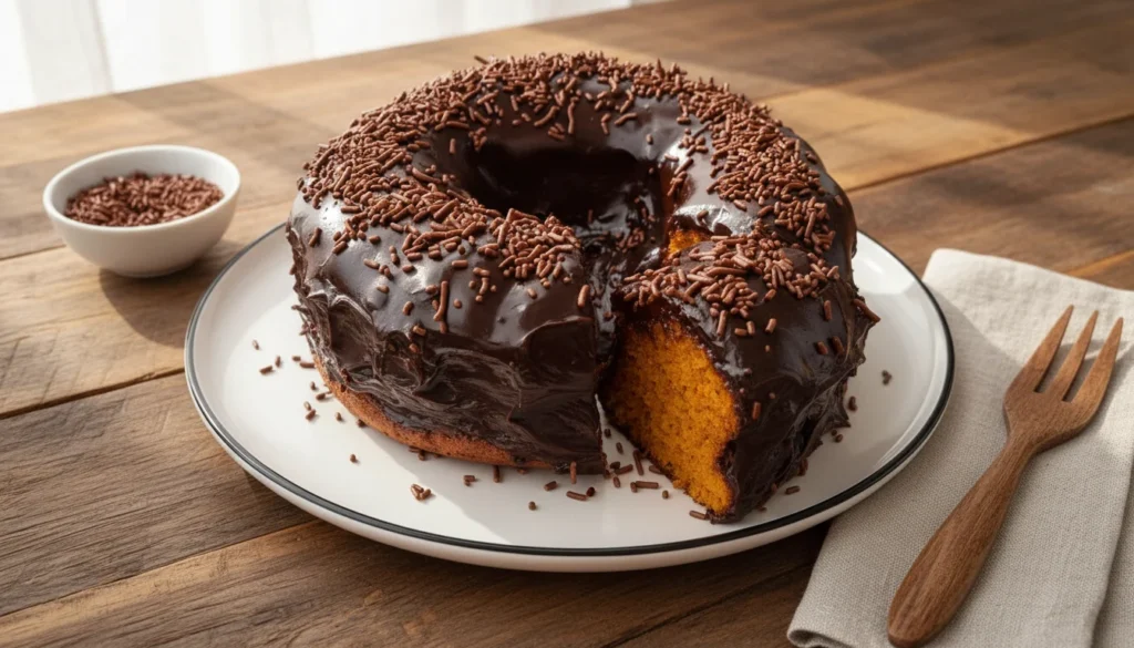 Bolo de cenoura fofinho – Destaque