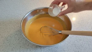 Bolo de cenoura fofinho – Passo 4