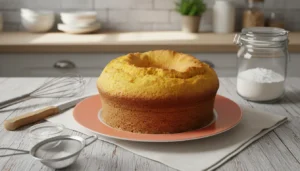 Bolo de cenoura sem cobertura – Passo 6