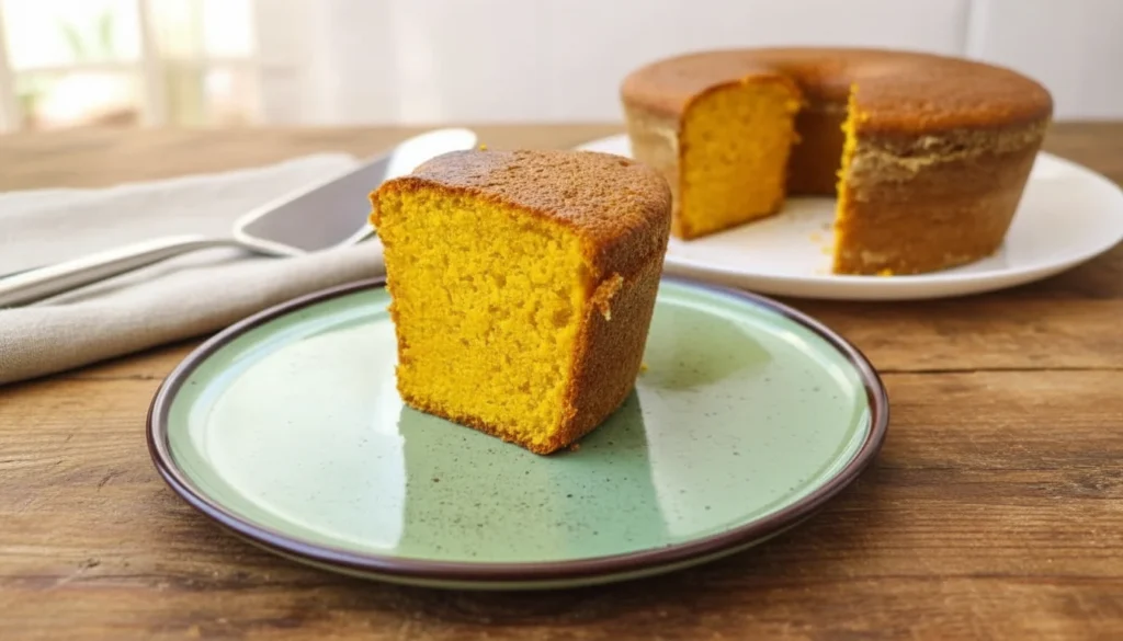 Bolo de cenoura simples – Destaque