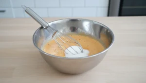 Bolo de cenoura simples – Passo 3