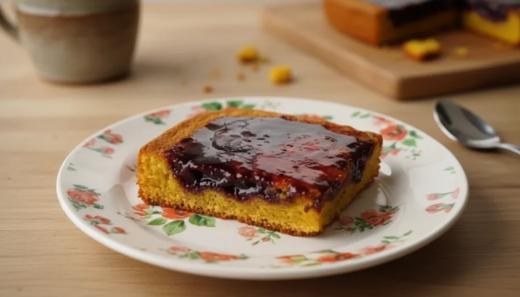 Bolo de cenoura vegano sem glúten – Destaque