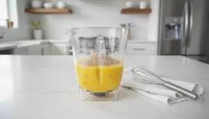 Bolo de cenoura vegano sem glúten – Passo 3