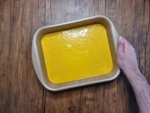 Bolo de cenoura vegano sem glúten – Passo 6 (original)