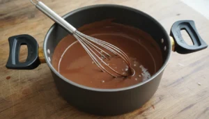 Bolo de chocolate cremoso – Passo 5