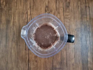 Bolo de chocolate de liquidificador – Passo 3 (original)