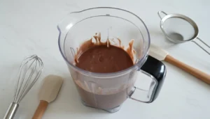Bolo de chocolate de liquidificador – Passo 5