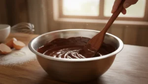 Bolo de chocolate de liquidificador – Passo 8