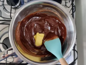 Bolo de chocolate de liquidificador – Passo 9 (original)