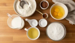 Bolo de chocolate dois amores – Passo 1