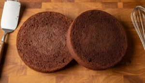 Bolo de chocolate dois amores – Passo 7