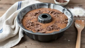 Bolo de chocolate fácil e rápido – Passo 4