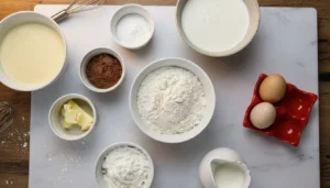 Bolo de chocolate fofinho fácil – Passo 1